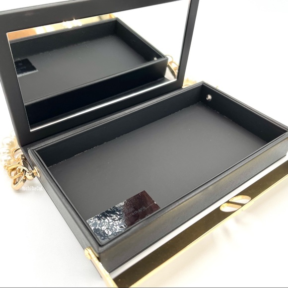 🆕 Dior Beauty Black Cosmetic Case to Crossbody Bag Purse, New Handbag - Picture 7 of 10